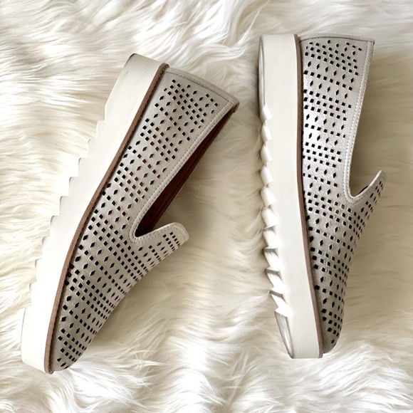 Franco Sarto Perforated Loafers - Picture 3 of 4